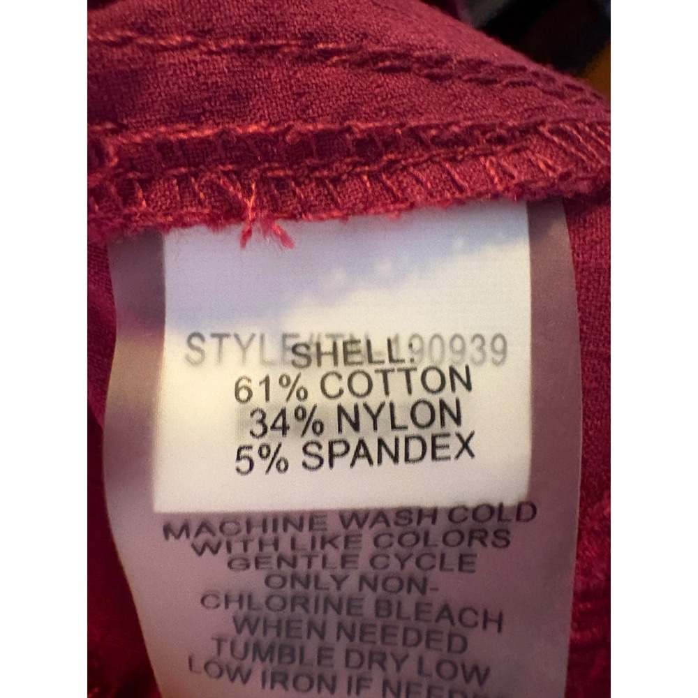 Title Nine Big B 4" Shorts Berry Red Hiking Travel Activewear 190939 Womens 10 - Picture 5 of 5